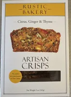 Citrus, Ginger & Thyme Artisan Crisps