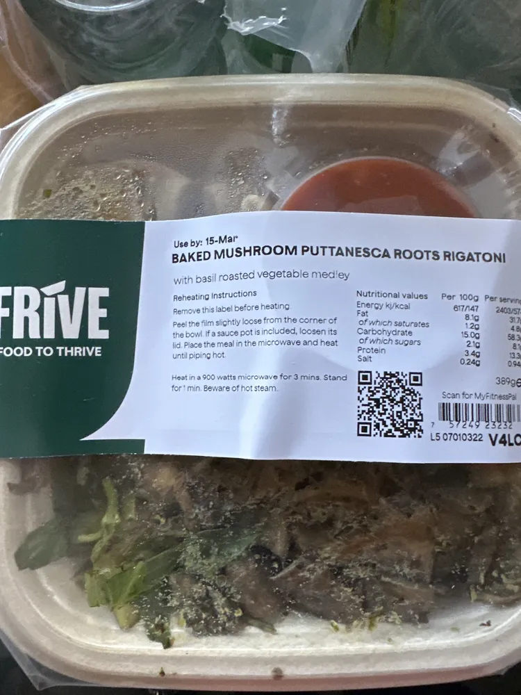 Banger Mushroom Puttanesca Roots Rigatoni