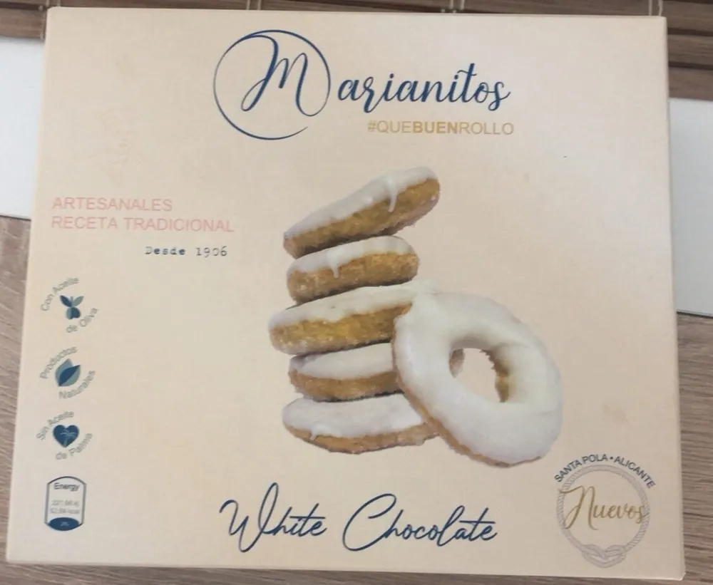 Marianitos white chocolate