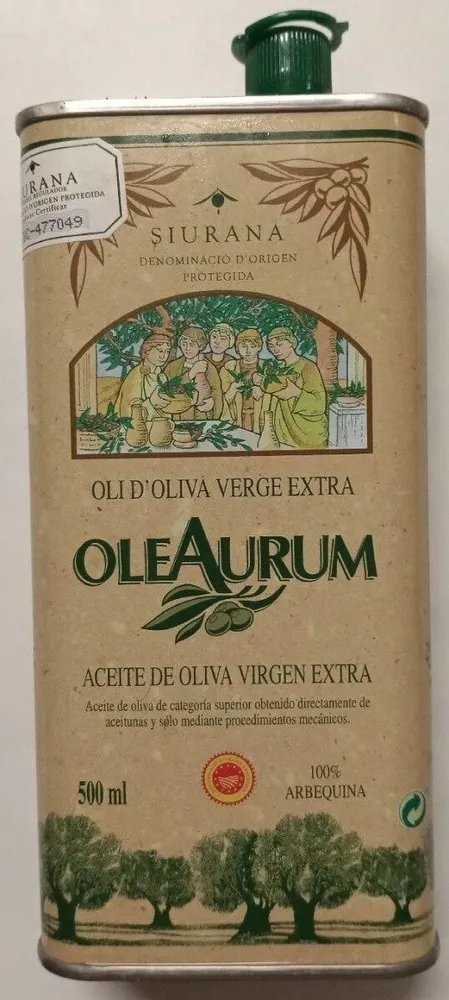 Oli d'oliva verge extra