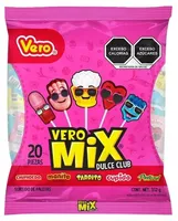 Paletas caramelo macizo dulce club
