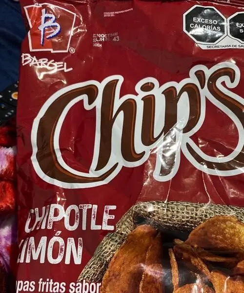 Chips chipotle limon