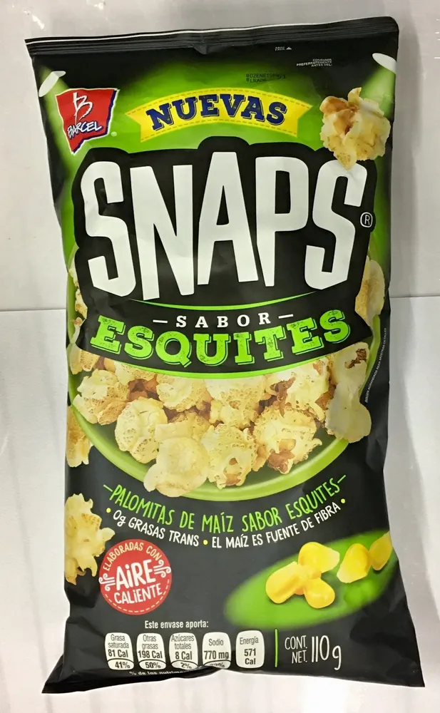 Snaps sabor Esquites