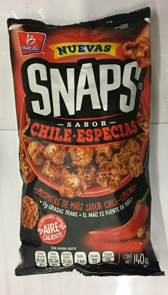 Snaps Chile y especias