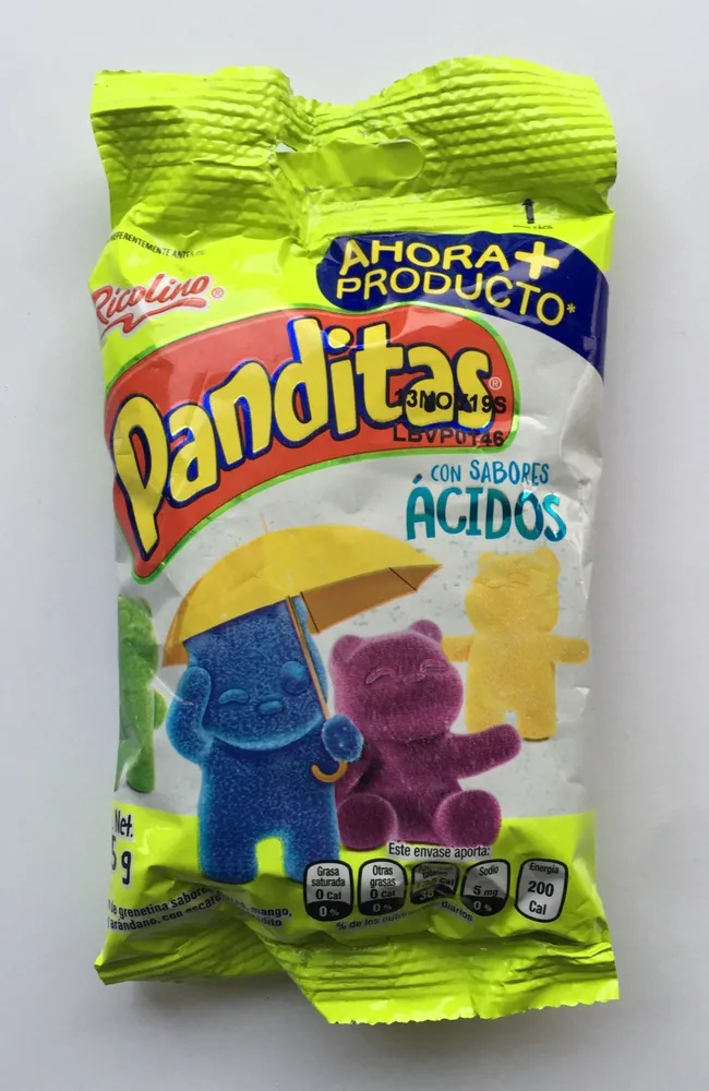 Panditas con sabores ácidos
