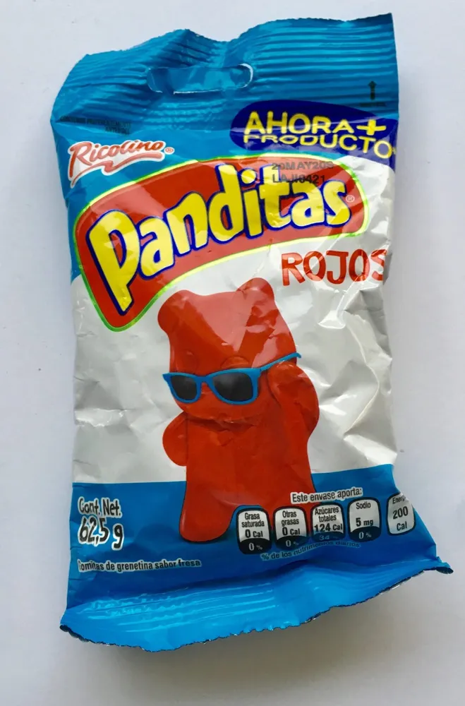 Panditas Rojos Ricolino