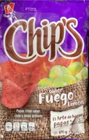 sabor Fuego Limón Papas fritas sabor chile y limón ardiente