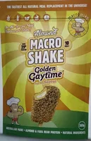 Almond Macro Shake. Golden Gaytime