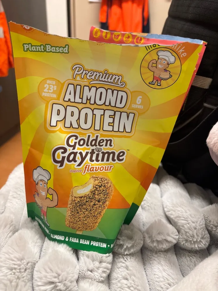 Almond Protein Golden Gaytime flavour