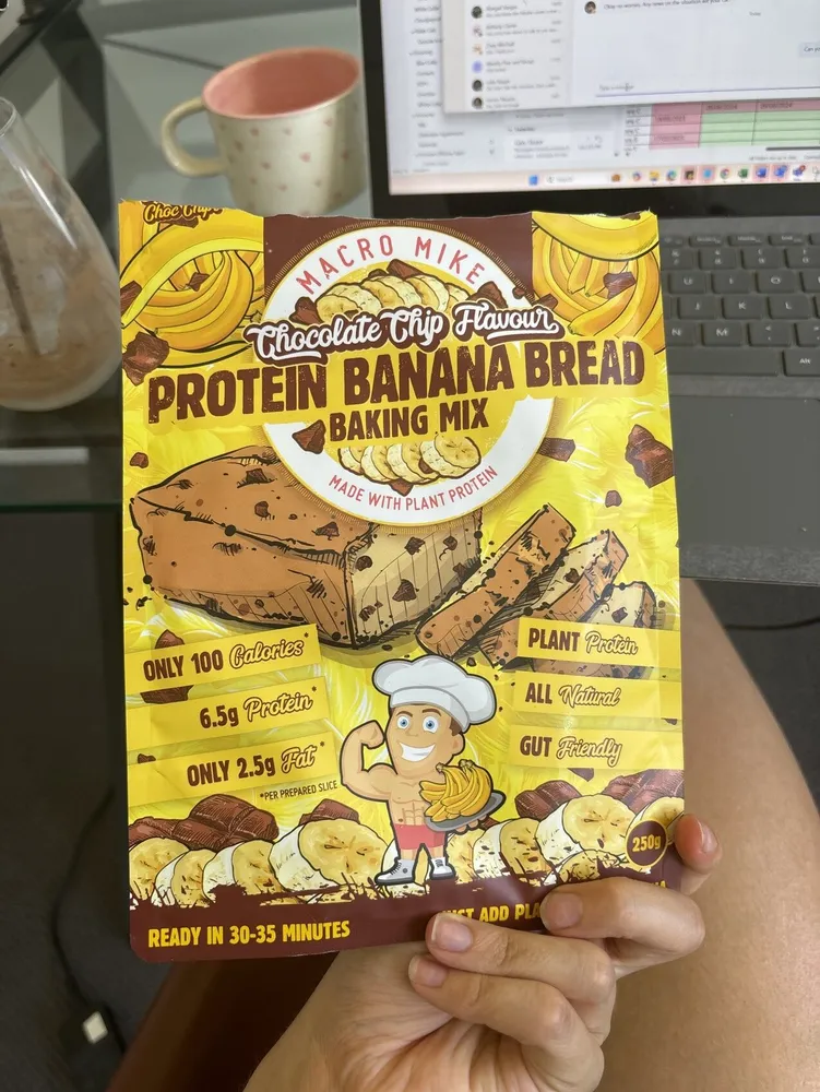 Chocolate Chip Protein Banana Bread Baking Mix