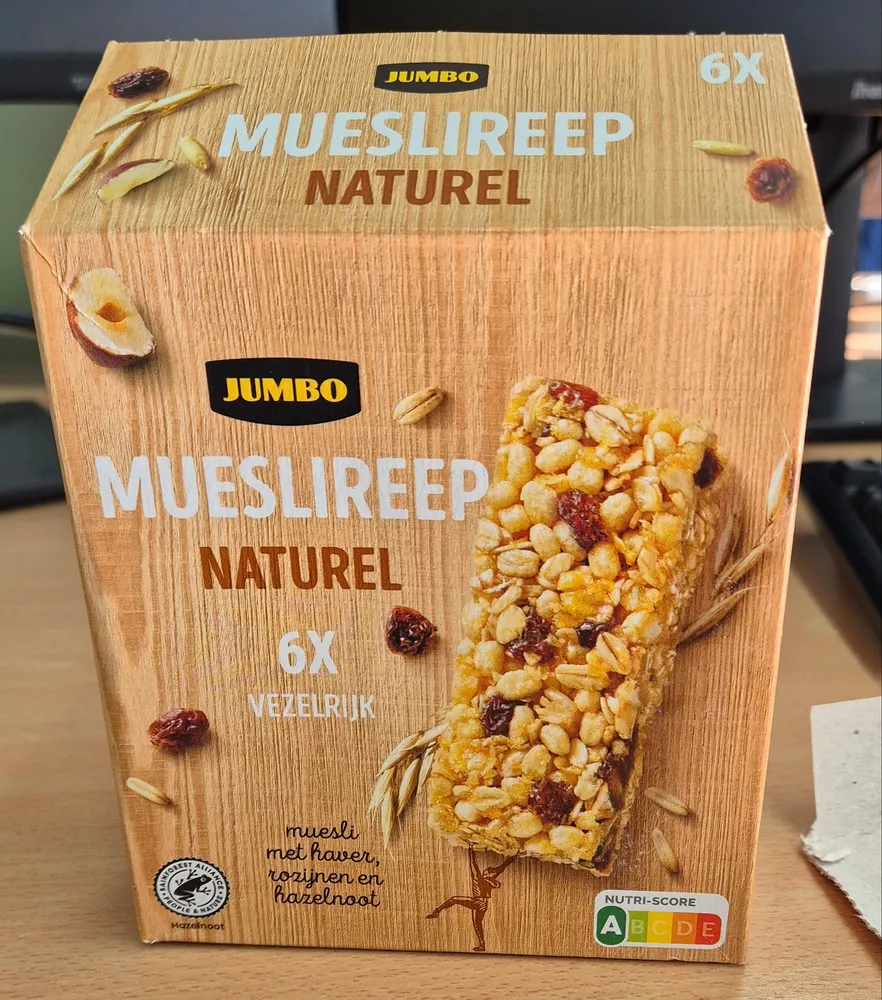 Mueslireep naturel