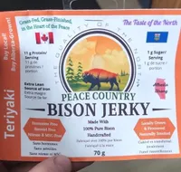 Bison jerky