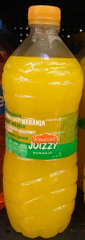 Bonafont Juizzy sabor Naranja