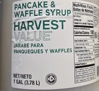 Pancake And Waffle Syrup