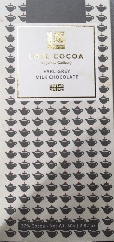 Earl grey milk chocolate