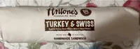 Turkey and Swiss Sandwich