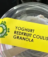 Yoghurt Redfruit Coulis Granola