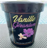 Creme glacee vanille geranium