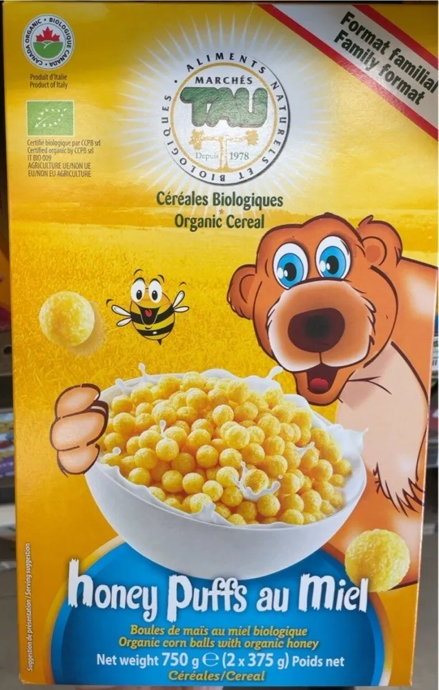 Honey puff au miel