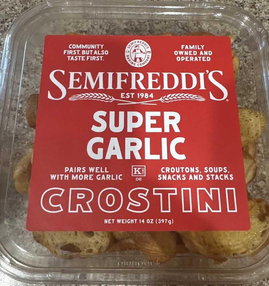 Super Garlic Crostini