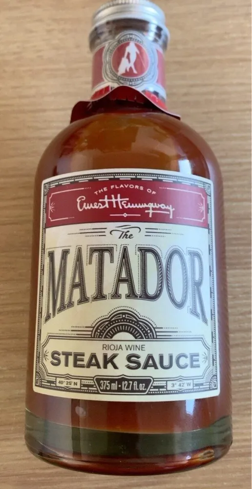 The Matador Steak Sauce Rioja Wine