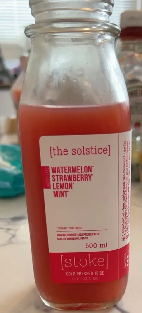 Cold pressed juice