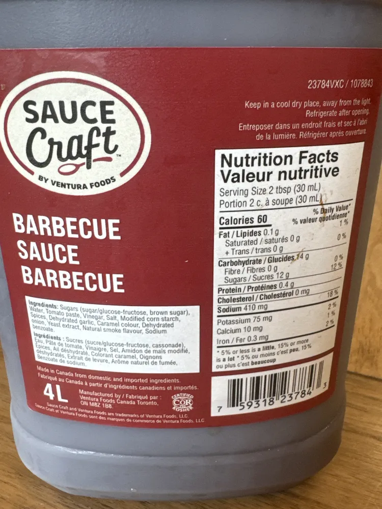 BARBECUE SAUCE BARBECUE