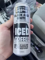 Black And White Iced Coffee