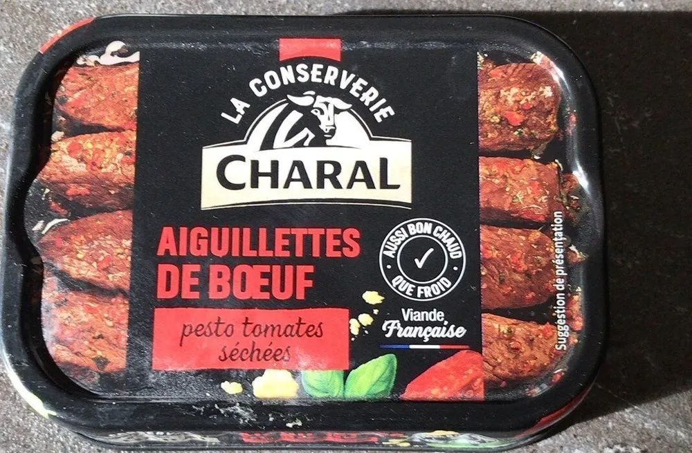 Aiguillettes de bœuf pesto tomates séchées