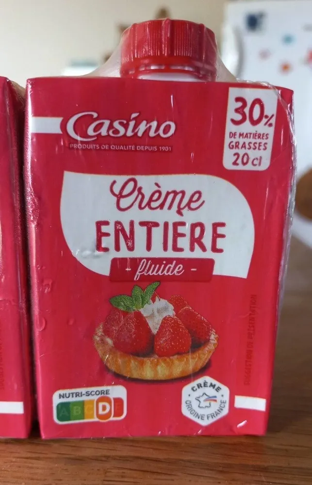 Crème fraîche entière