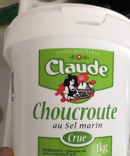 Choucroute crue au sel marin