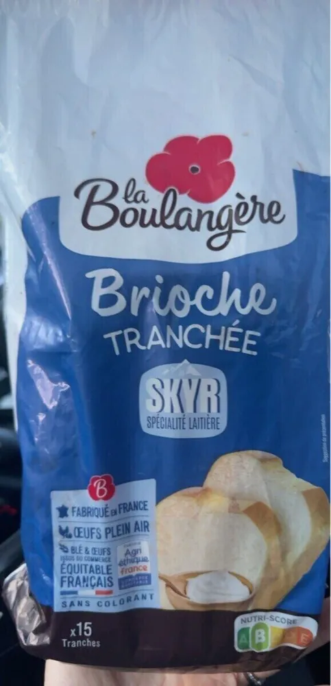 brioche tranchée skyr