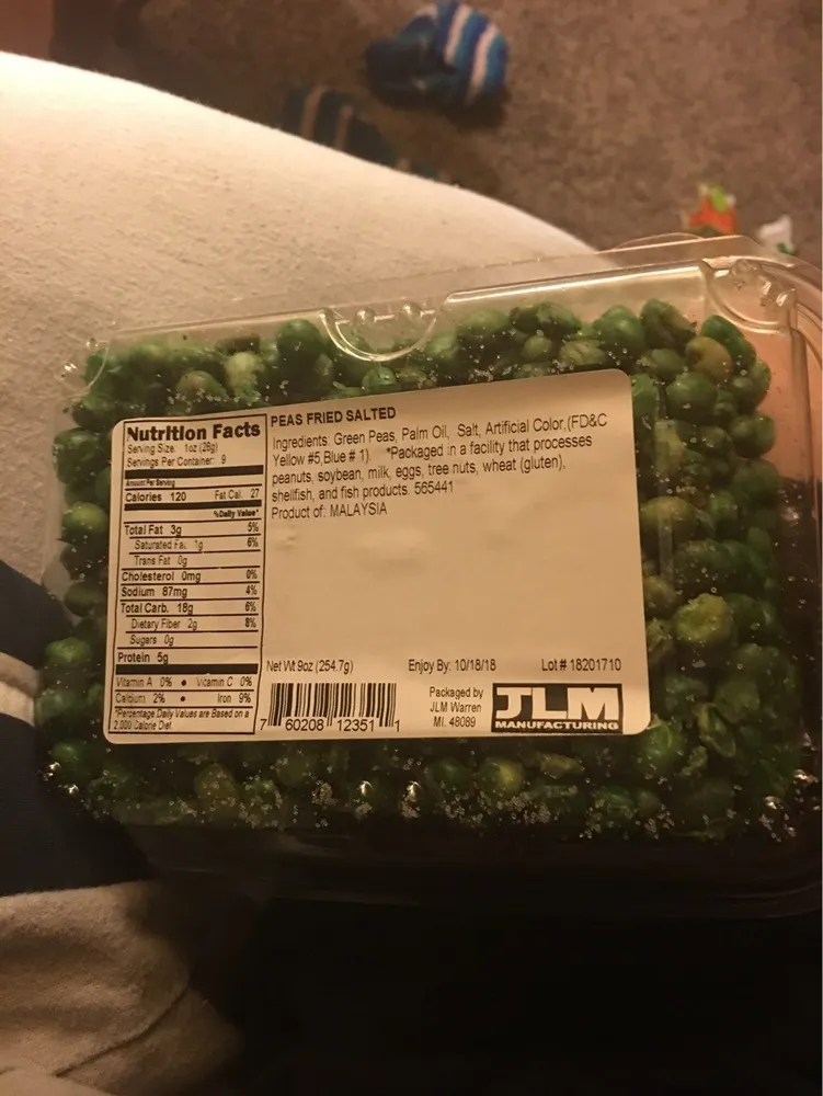 Fried Peas - Salted