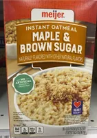 INSTANT OATMEAL MAPLE & BROWN SUGAR