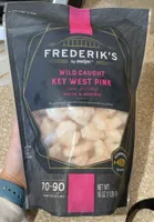Wild Caught Key West Pink raw shrimp peeled & deveined