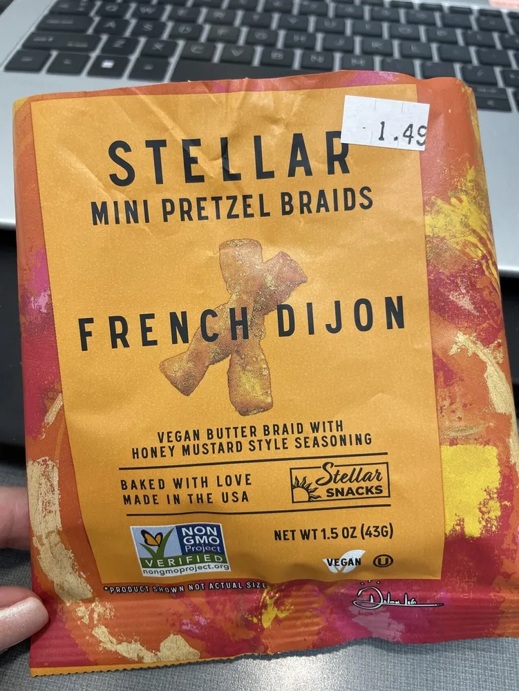 French Dijon Pretzel Braids