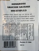 Saucisses Hongroise