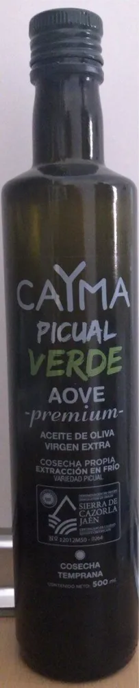 Cayma picual verde aove premium