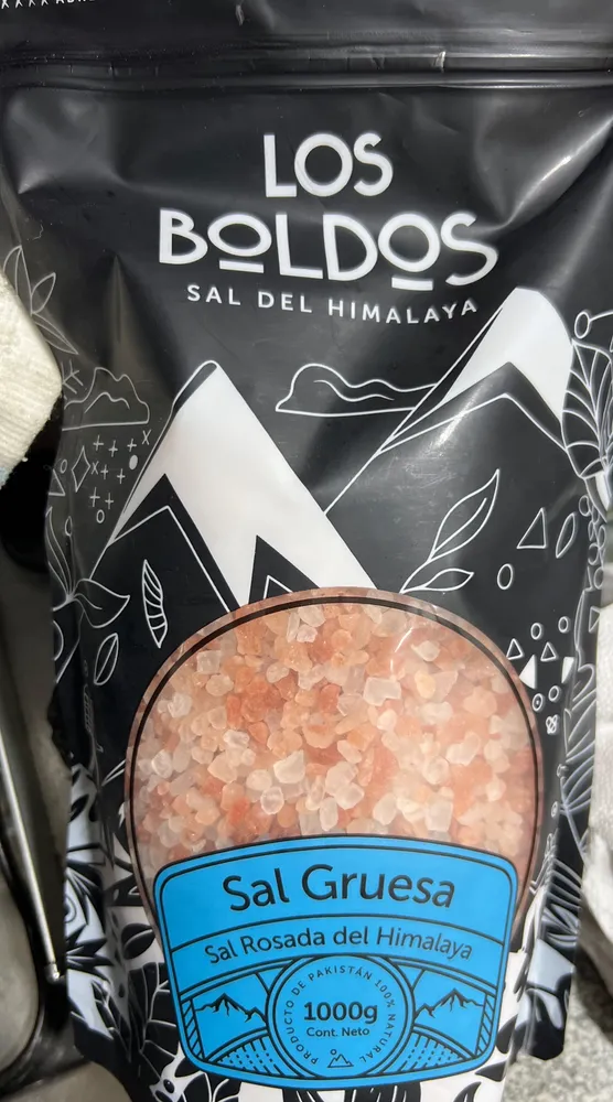 Sal Gruesa Sal Rosada del Himalaya