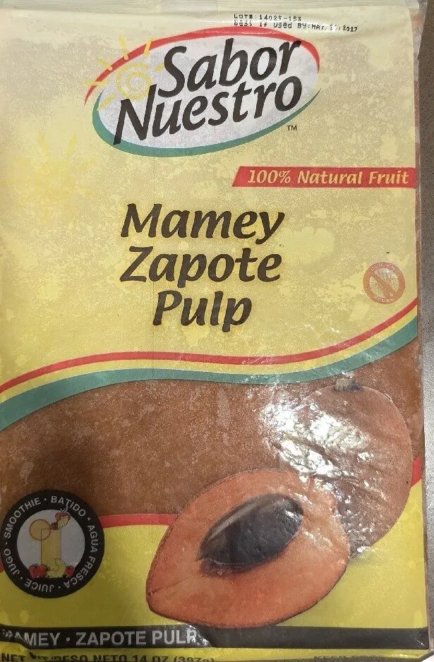 Mamry Zapote Pulp