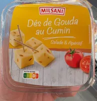 Dès de Gouda au Cumin