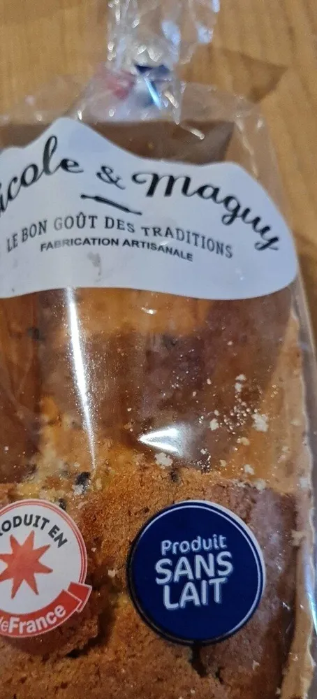 Cake aux pepites de chocolat