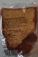 Tranche de cake nature