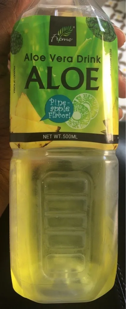Aloe vera drink pineapple favor