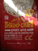 Garlic butter shrimp chips