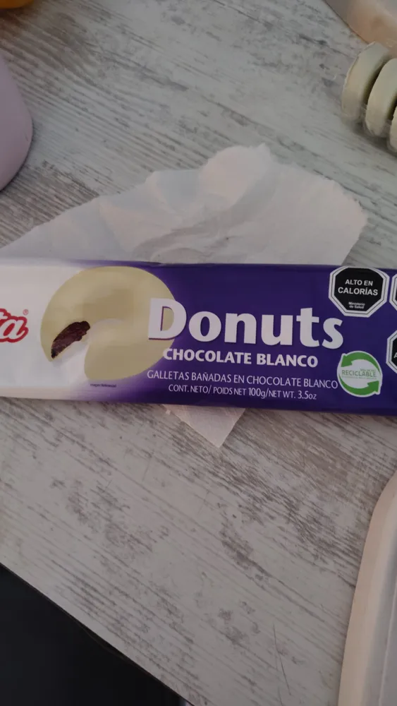 Donuts Chocolate Blanco