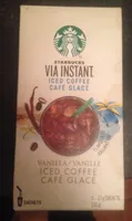 Cafe glacé vanille