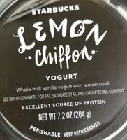 Lemon chiffon yogurt