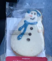 snowman cookie