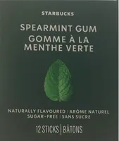 Gomme à la menthe verte